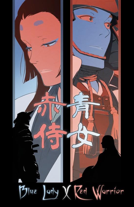 Blue Lady X Red Warrior