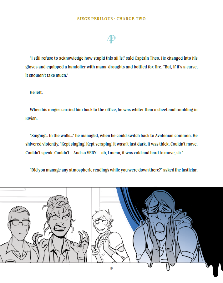 Siege Perilous, Charge Two: Dancing In The Dark